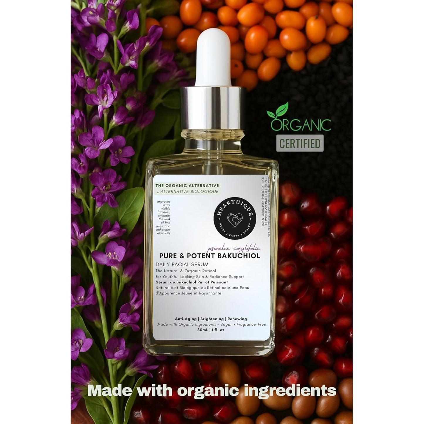 Pure & Potent Bakuchiol Oil Serum